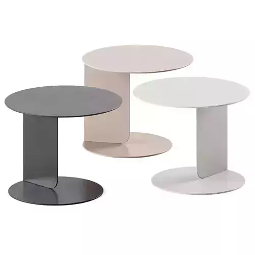 Coffee Table Chips Black 3D model