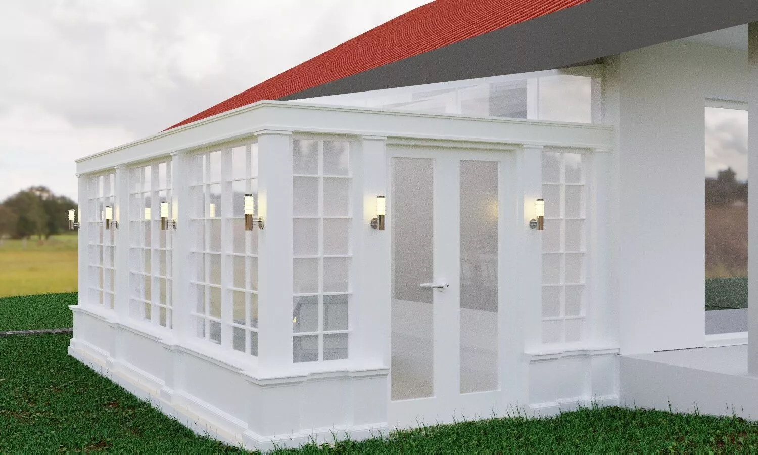 classic Veranda 3D model