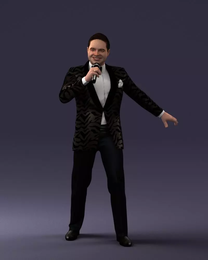 000118 Singer 0202 3D model