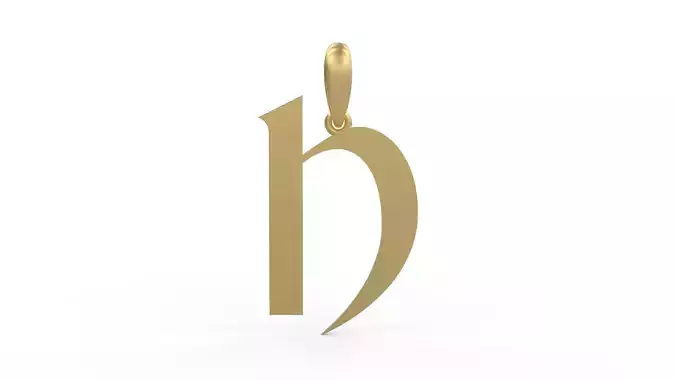 Initial Letters Pendant King Castle H