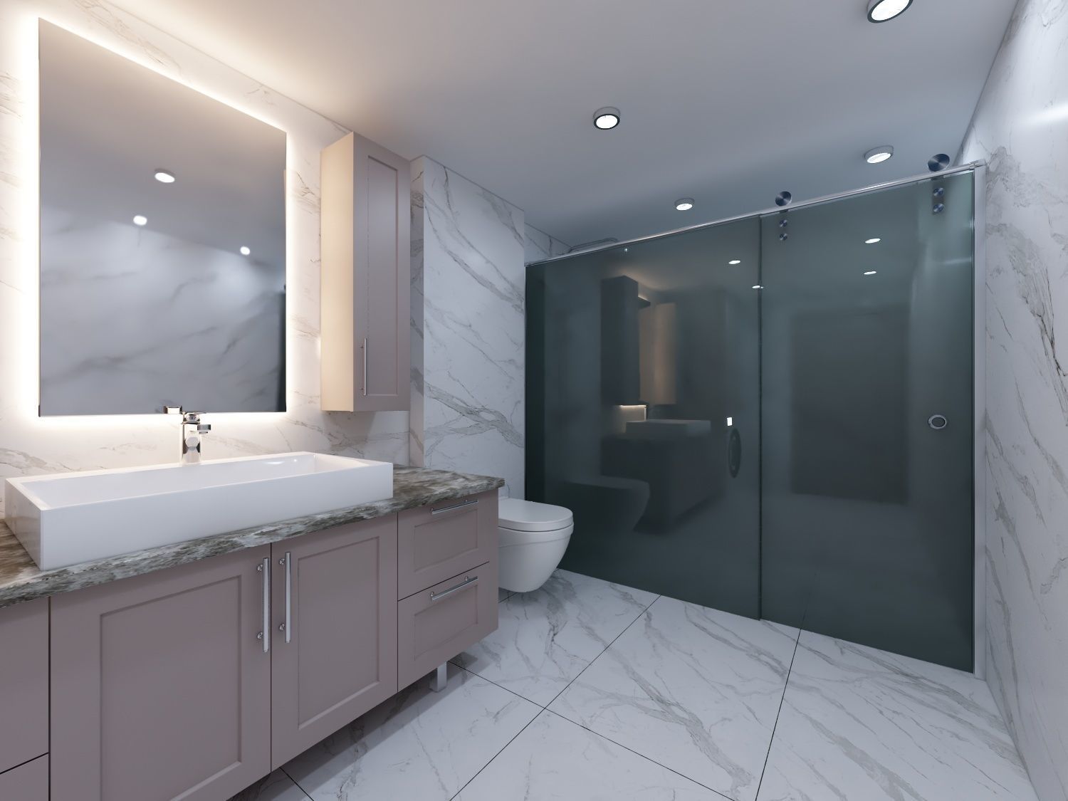 MODERN BATHROOM 3D model_2