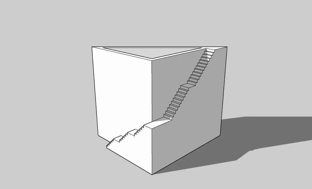 Mini Concrete Box04 3D print model_0