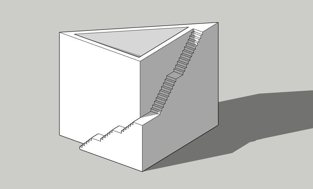 Mini Concrete Box04 3D print model_5