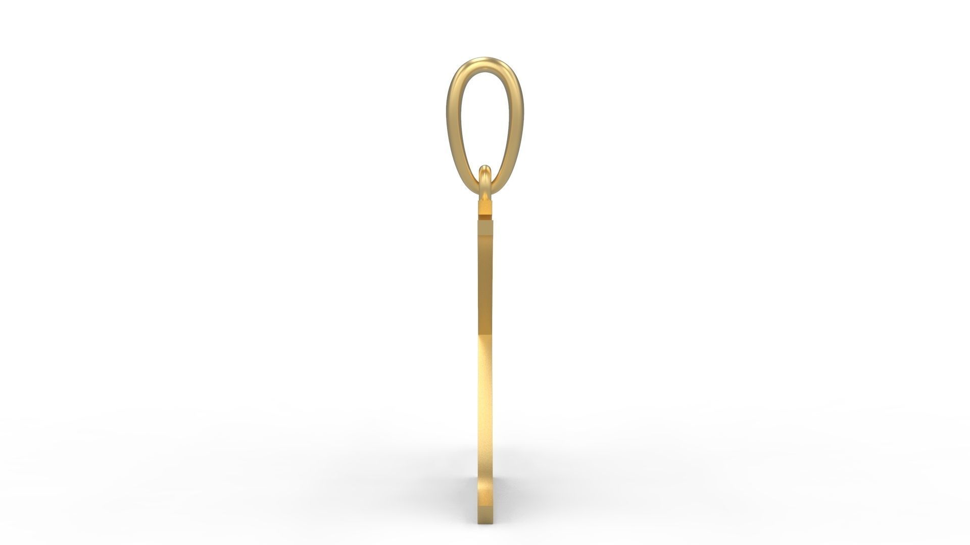 Initial Letters Pendant Jester Extended X 3D print model_2