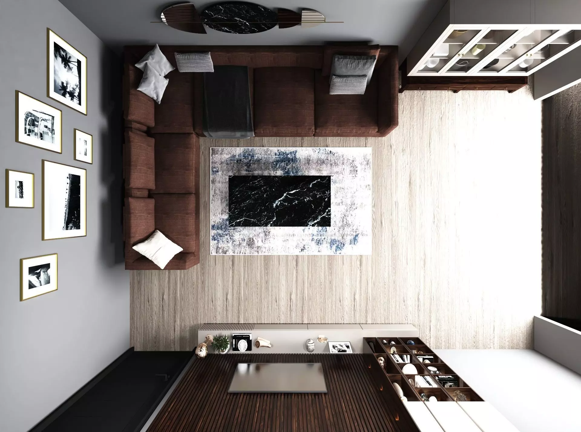 LIVING ROOM ROOF 3D model