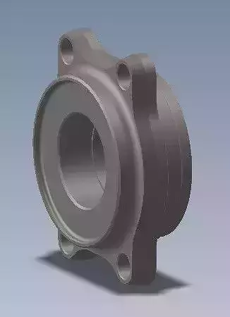 SKF VKBA3536 Wheel Bearing  3D print model