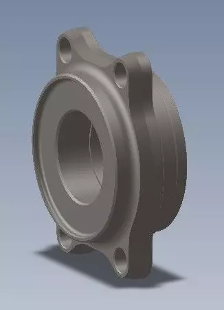 SKF VKBA3536 Wheel Bearing  3D print model_0