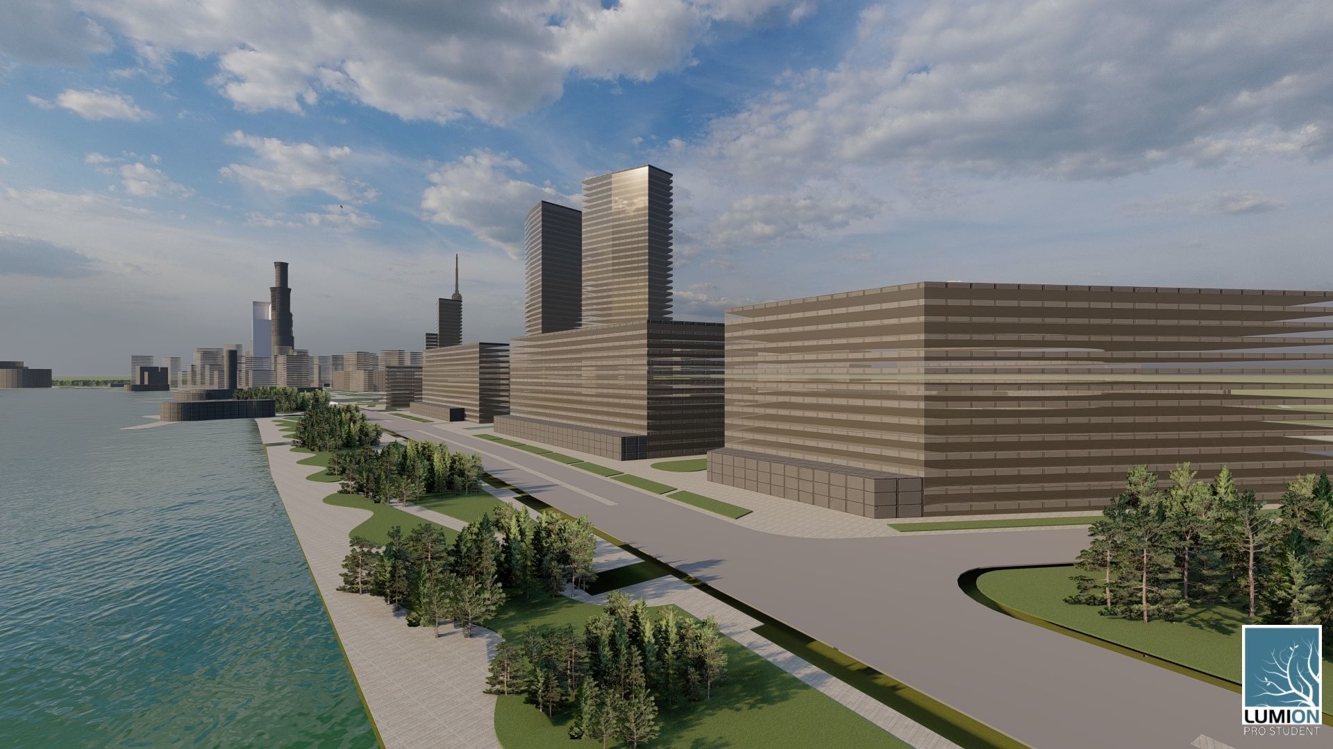 Wuhan Cityscape Masterplan 3D 3D model_2