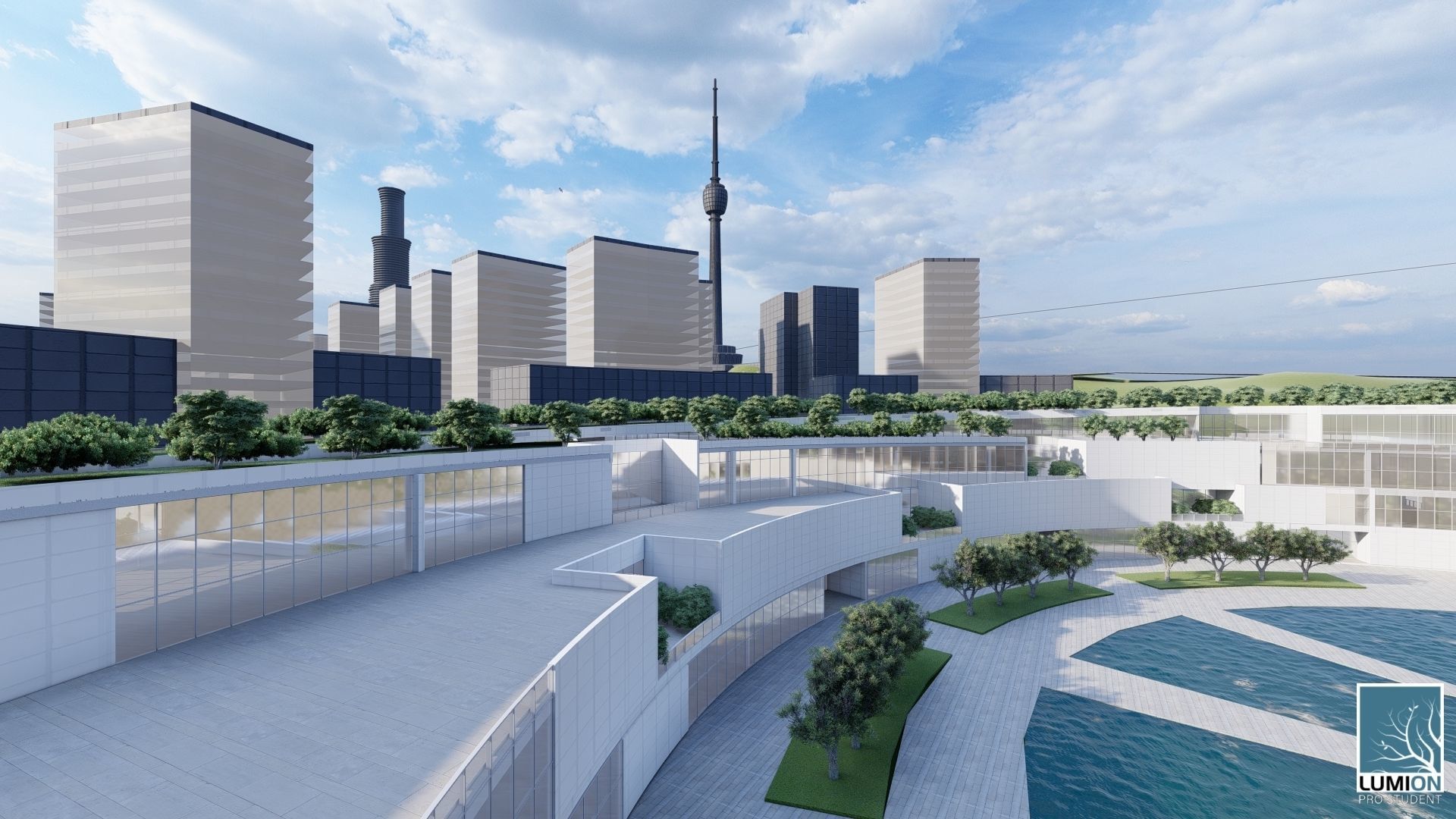 Wuhan Cityscape Masterplan 3D 3D model_4