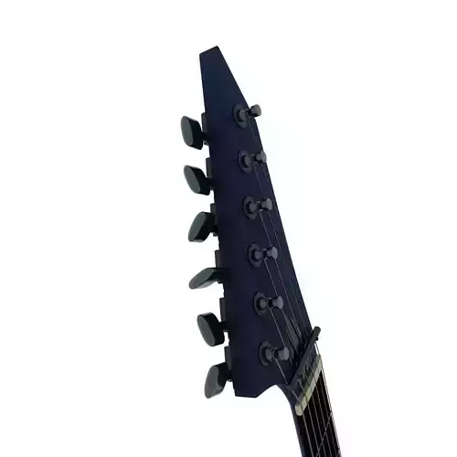 Blue Flying V Guitar