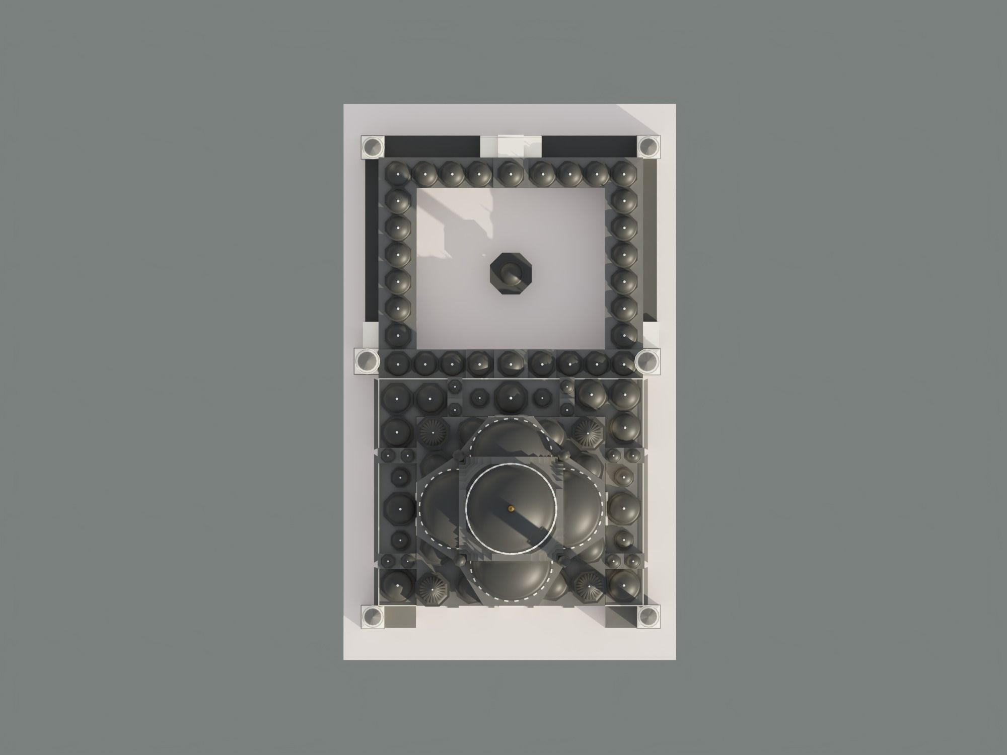 Camlica Camii Mosque 3D Model 3D model_2