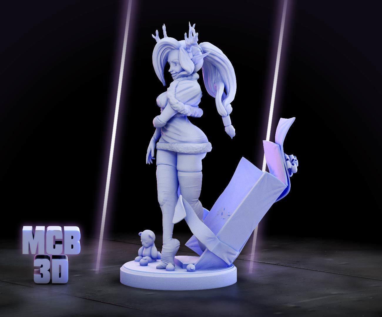 Christmas Elf Surprise 3D print model_11