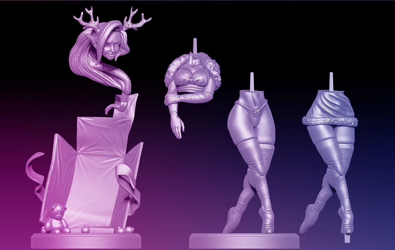 Christmas Elf Surprise 3D print model_15