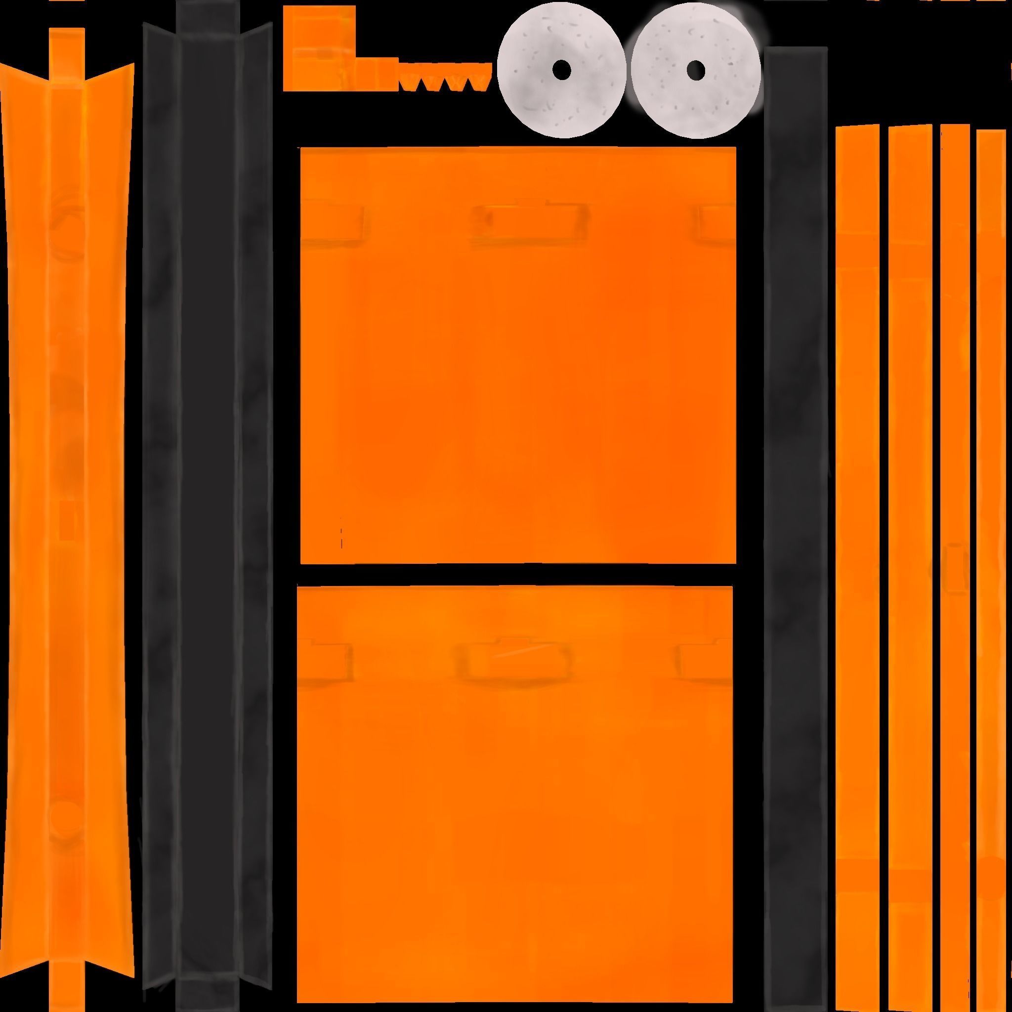 Japanese Torii Gate - Stylized Low-poly 3D model_8