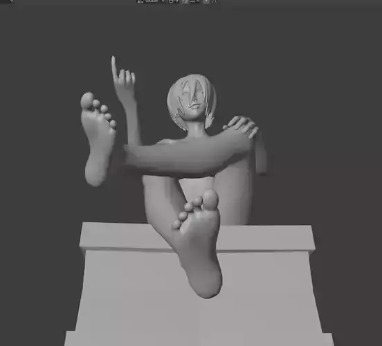 Mikasa Hentai 3d Print 3D print model