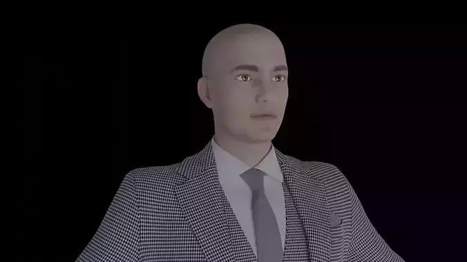 BUSINESS MAN CHARACTER SUIT