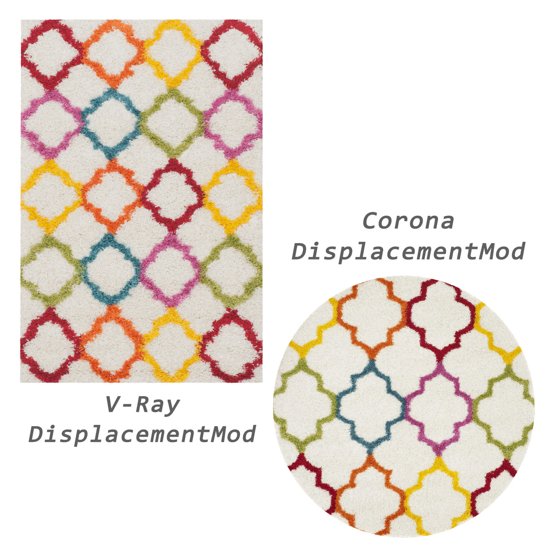 Rugs No 528 Low-poly 3D model_2