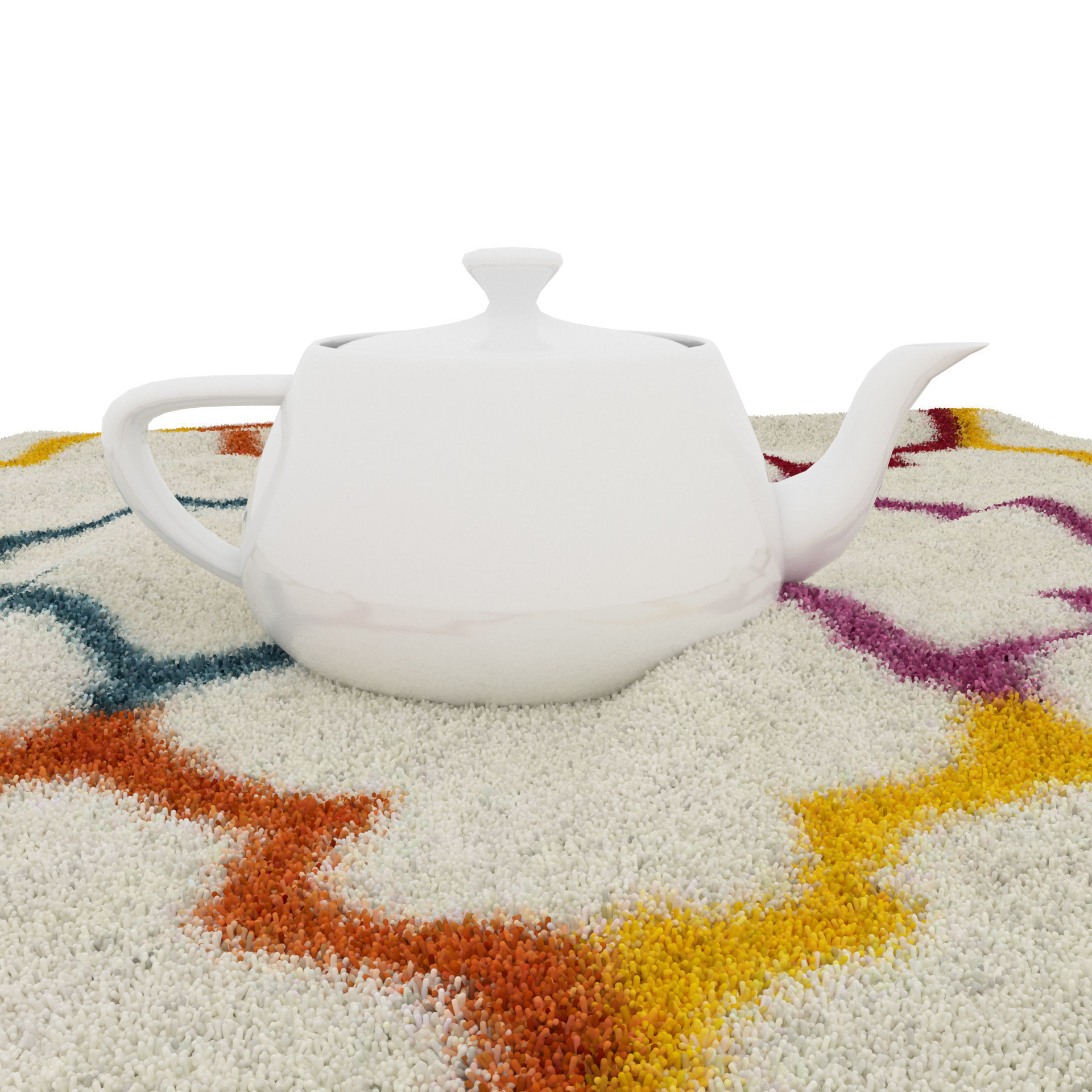 Rugs No 528 Low-poly 3D model_6