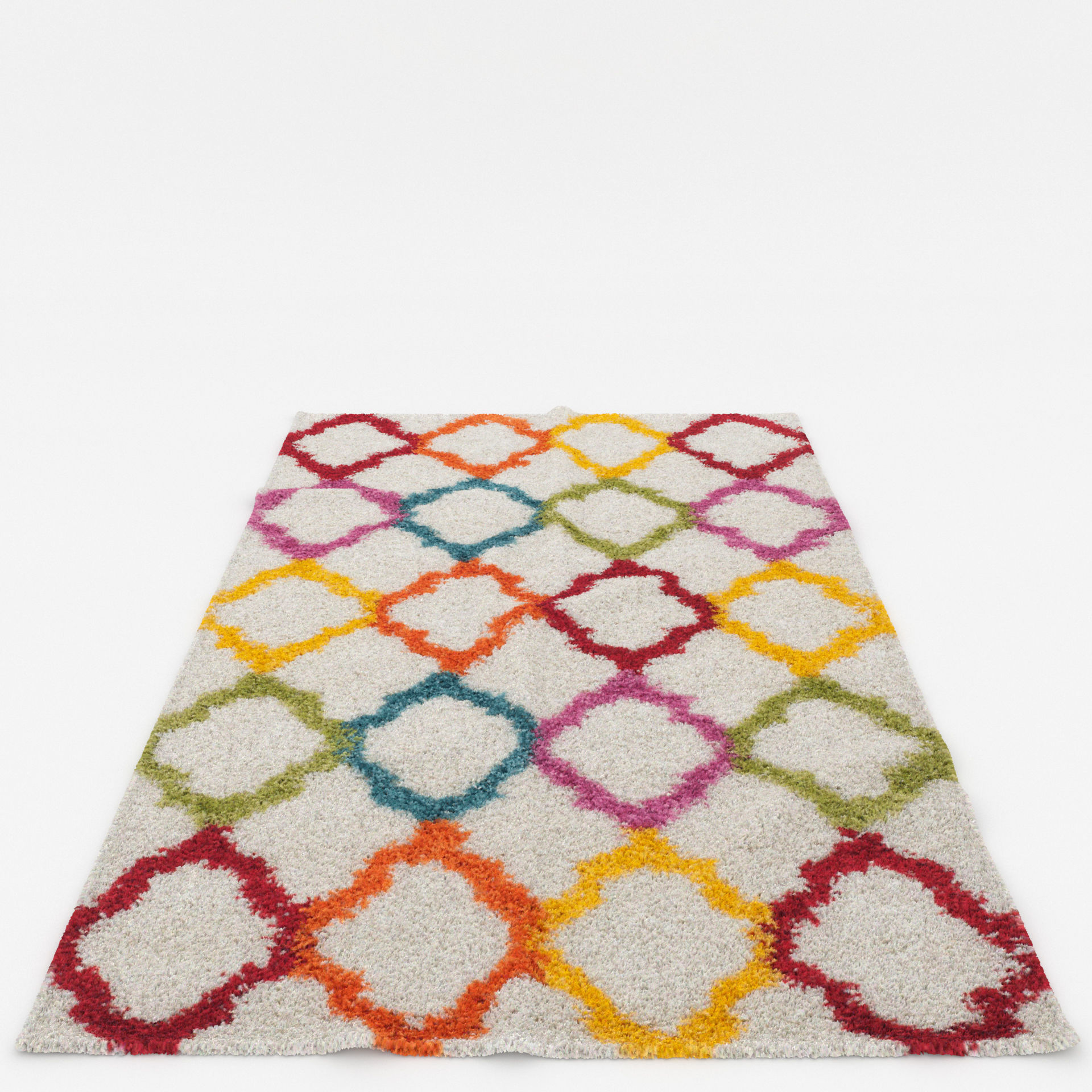 Rugs No 528 Low-poly 3D model_7