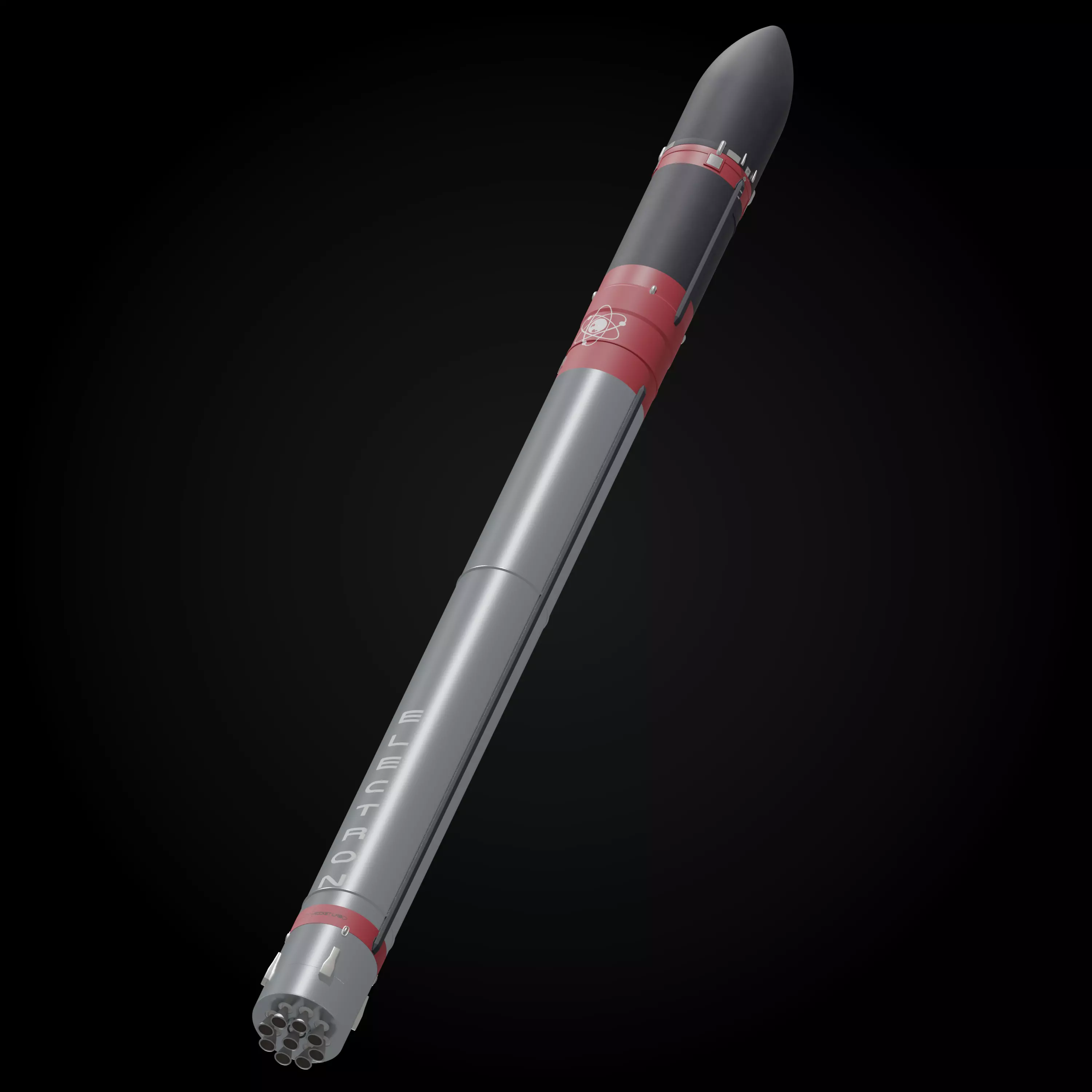 Rocket Lab Electron 3D model_0