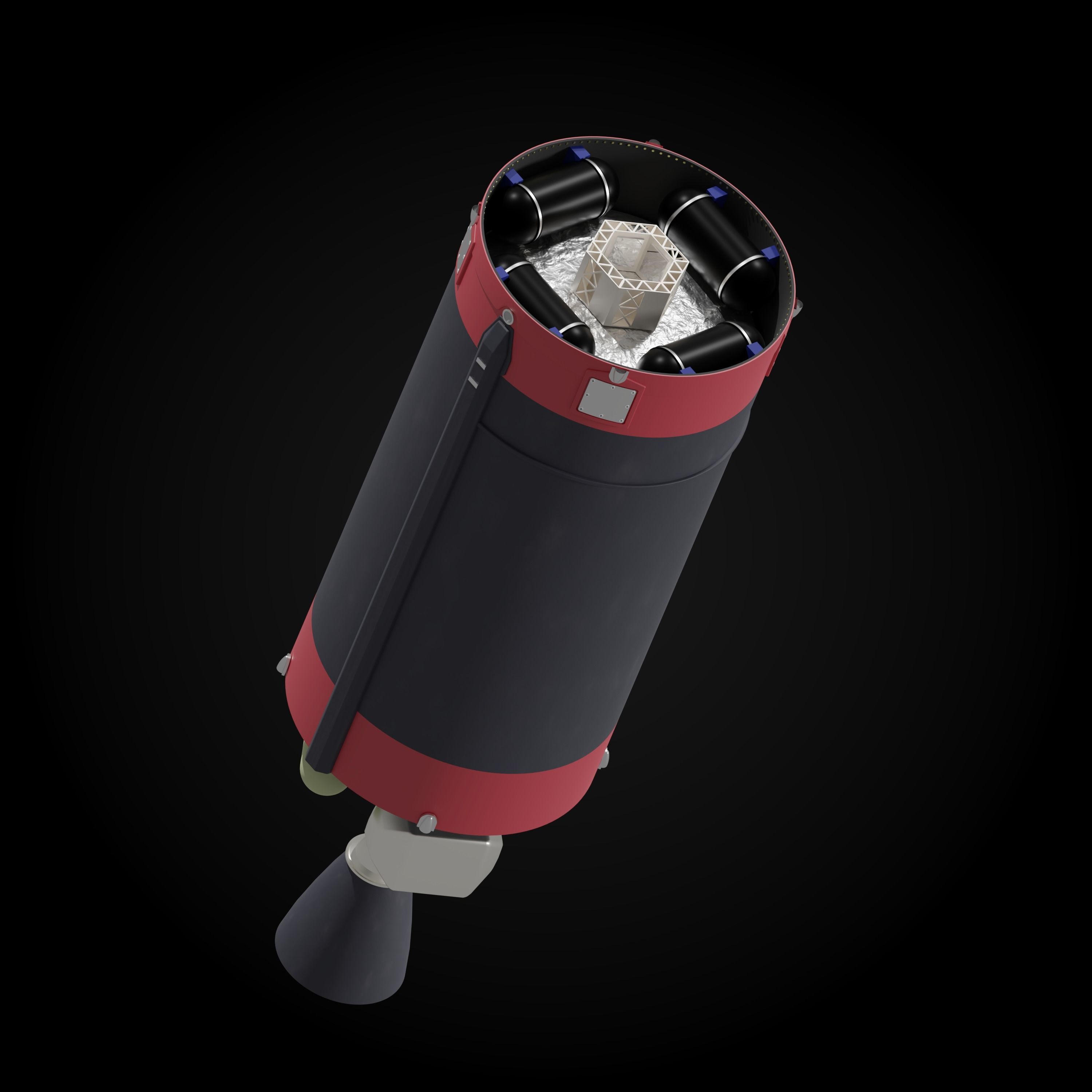 Rocket Lab Electron 3D model_9