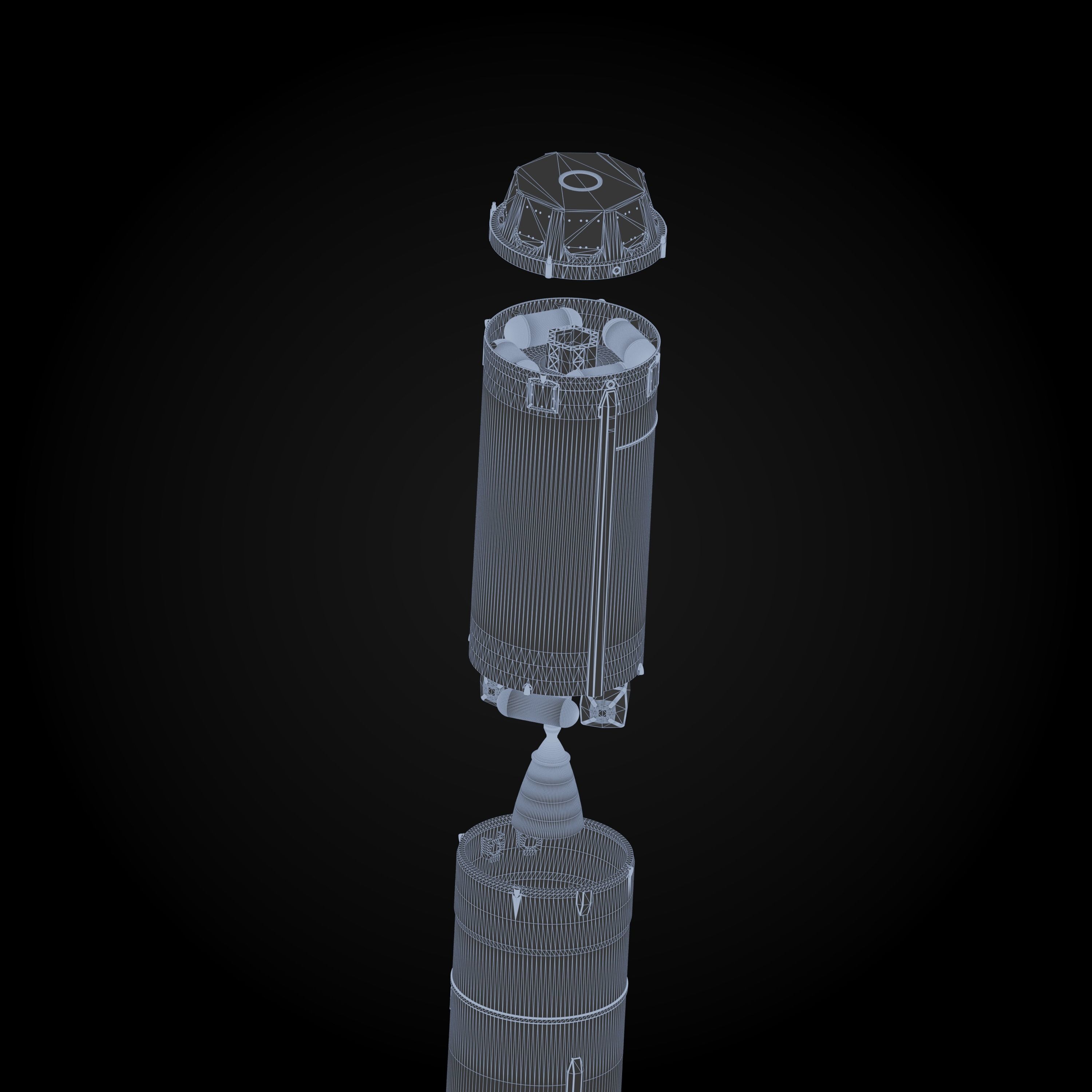 Rocket Lab Electron 3D model_22