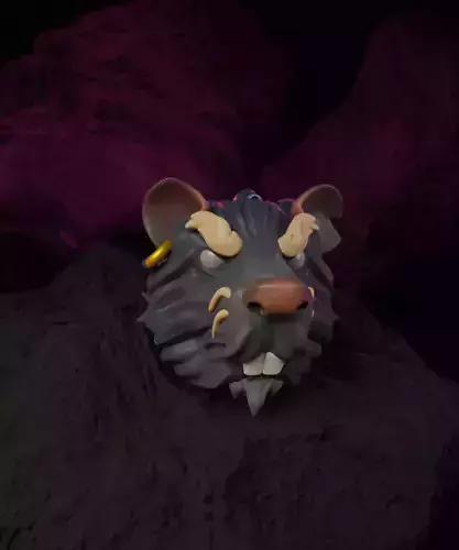 WildWhisker Keycap 3D print model