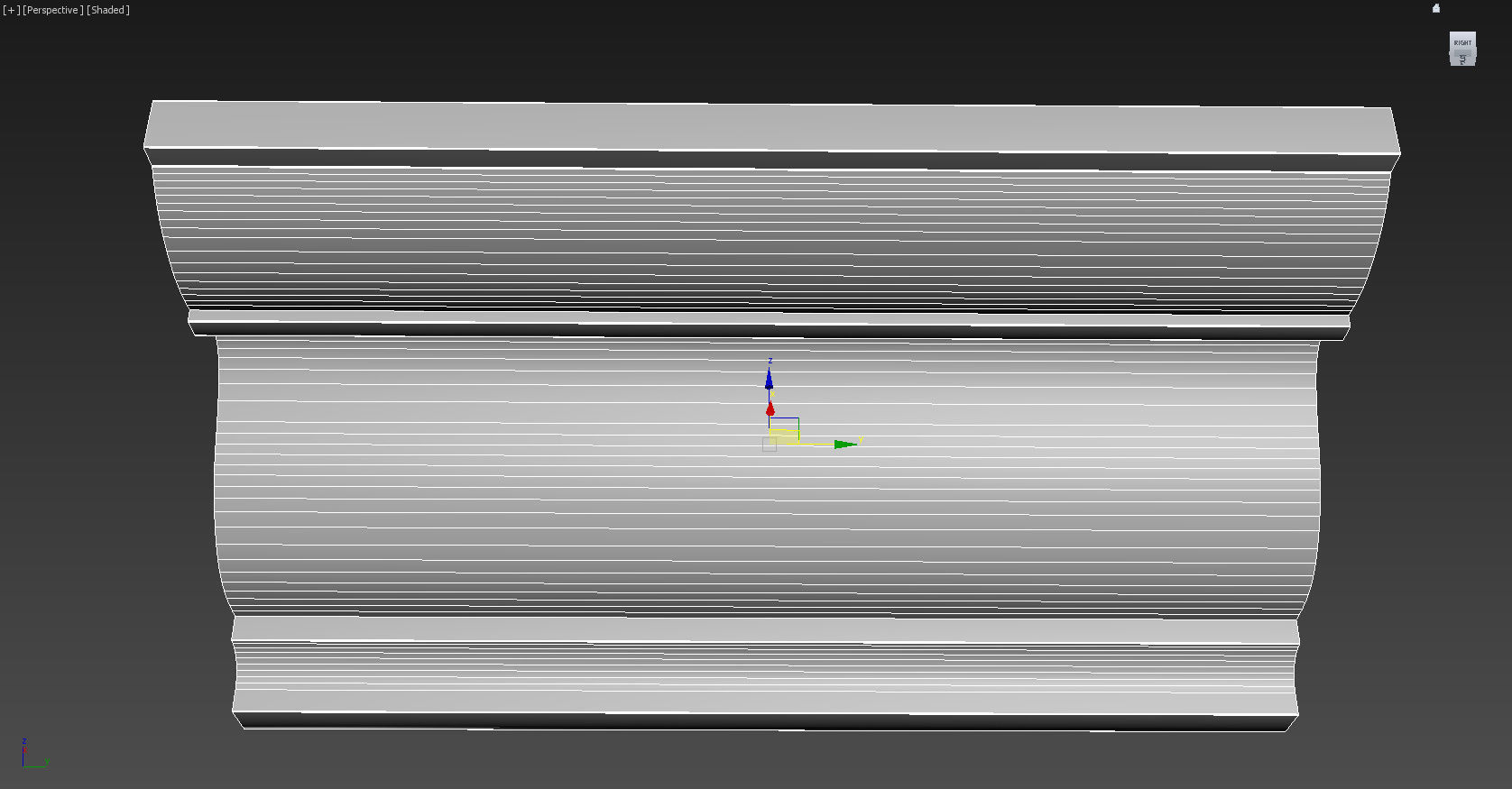 Cornice Moulding Low-poly 3D model_8