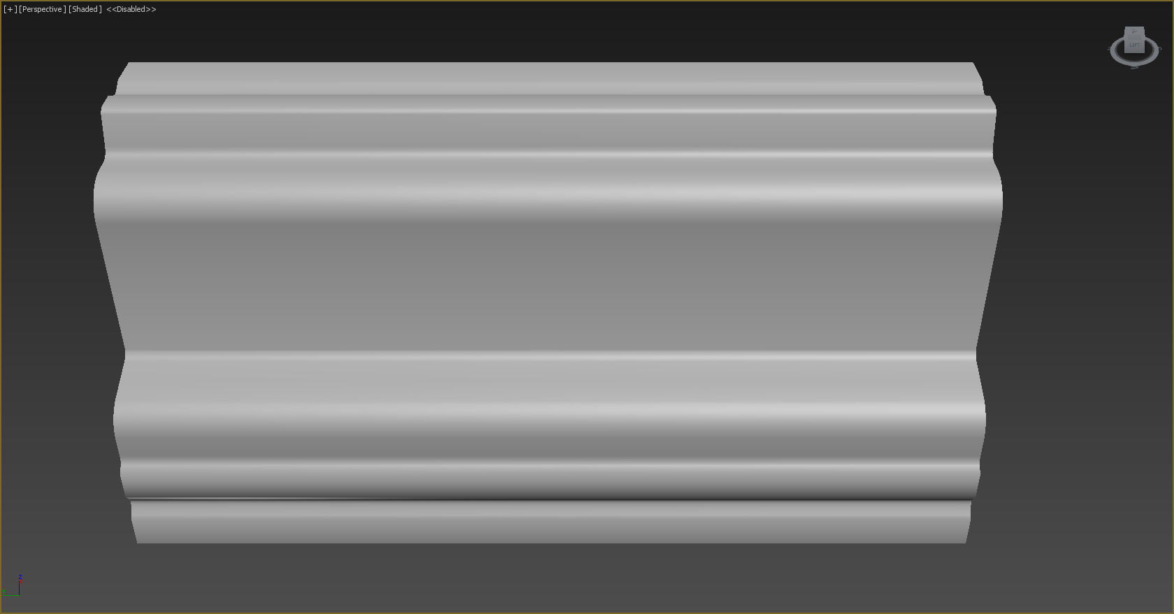 Cornice Moulding 3D model_5