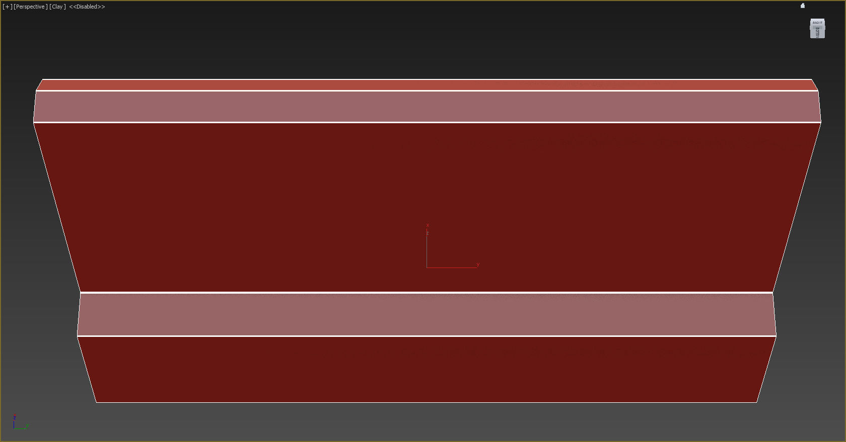 Cornice Moulding Low-poly 3D model_5