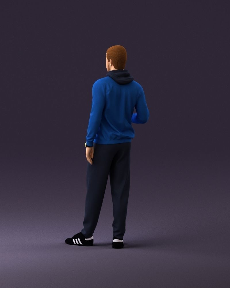 sportsman with cup 1073 3D Print Ready 3D print model_19