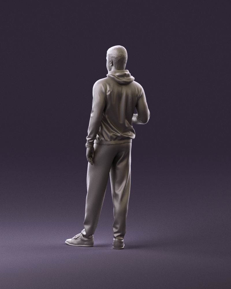 sportsman with cup 1073 3D Print Ready 3D print model_7