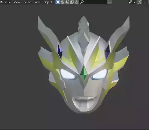 Ultraman Z Delta Rise Claw 3D printable cosplay helmet 3D print model