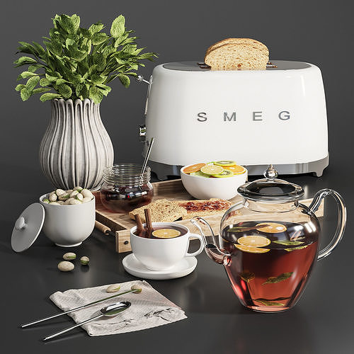 kitchen accessories06 3D model