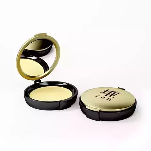 Gold And Black Cosmetic Case