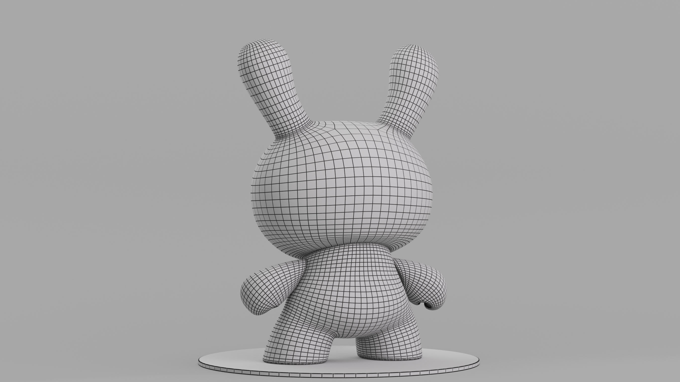 Kidrobot Cookie 12 inch Christmas Set Dunny 3D model_9