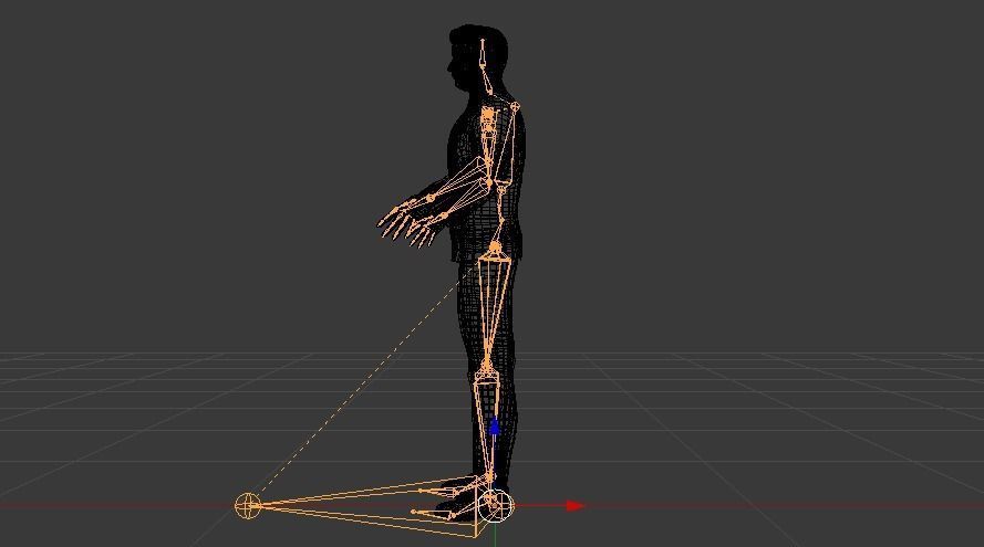 Businessman 01 Low-poly 3D model_23