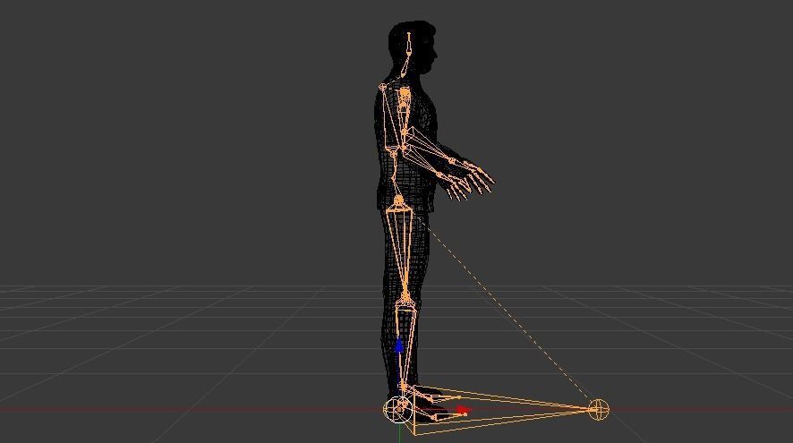 Businessman 01 Low-poly 3D model_21