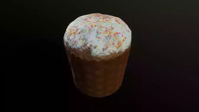 3D Scan Easter Cake 01