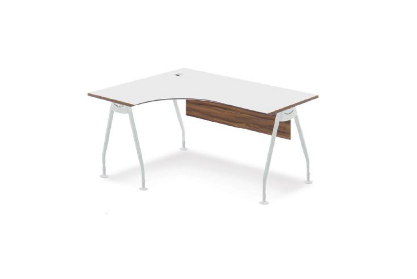 offiec minimal table design 3D model_4