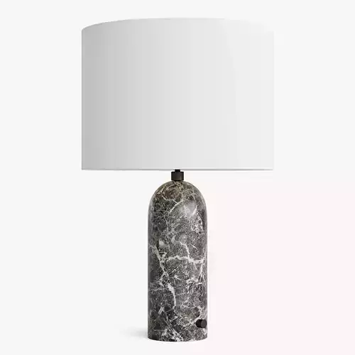 Lamp Table Gubi Gravity Large Low-poly 3D model