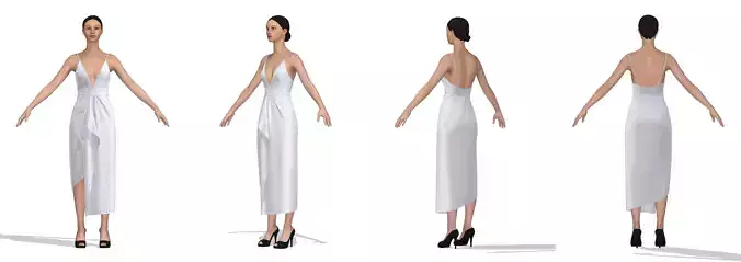 SL200763D woman in dress