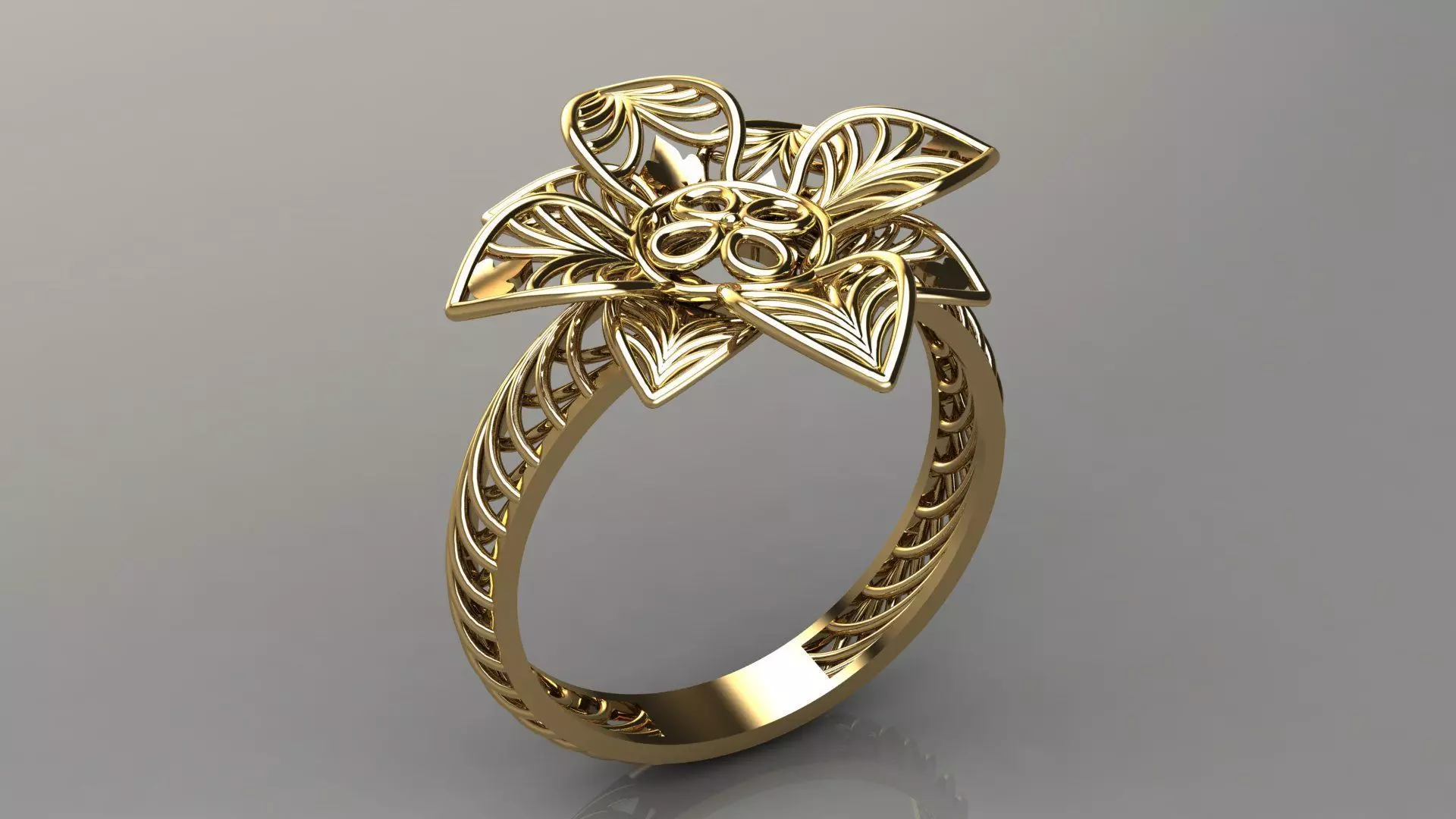 woman ring Free 3D print model_0
