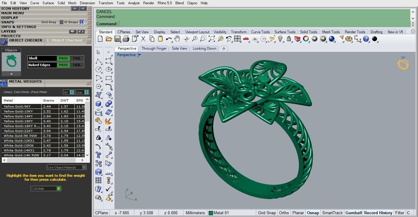woman ring Free 3D print model_2