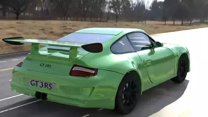 Rigged Porsche Gt3rs