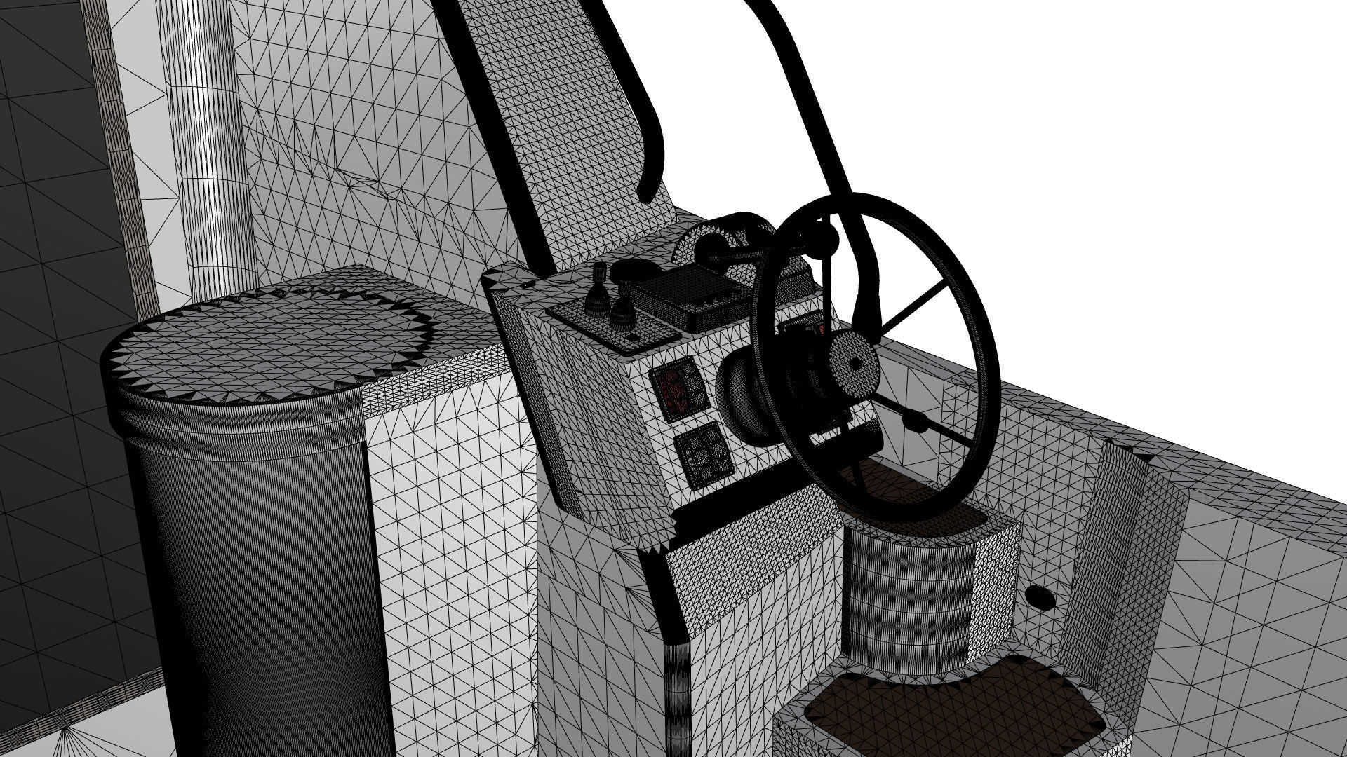 36 Foot Motor Boat 3D model_18