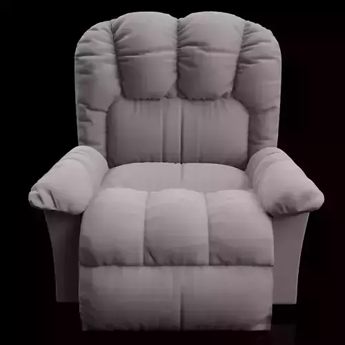 White couch 3D model