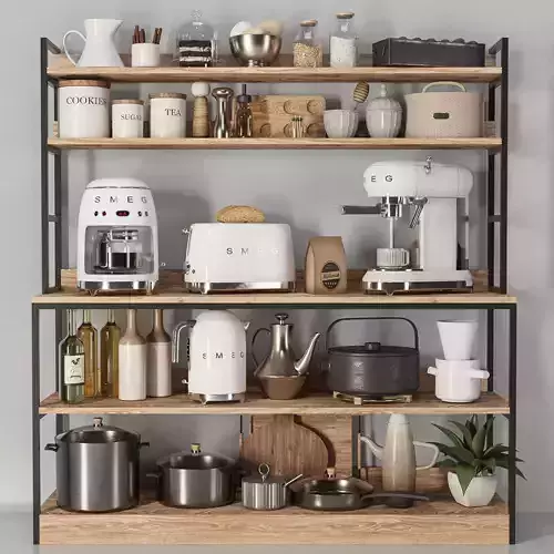 kitchen accessories08 3D model
