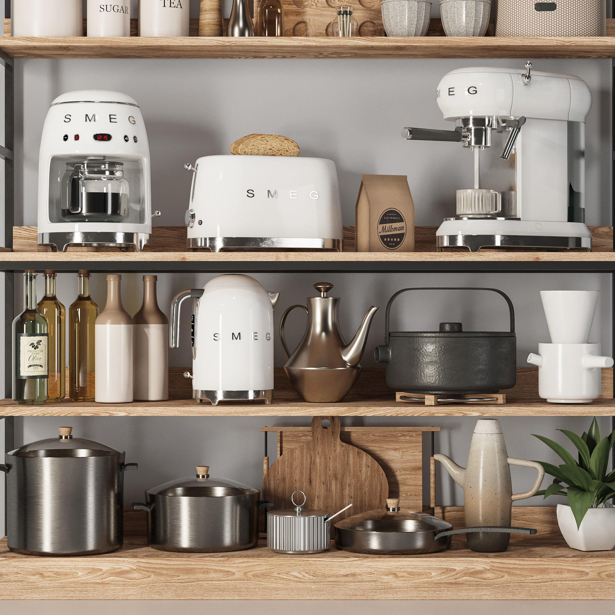 kitchen accessories08 3D model_3