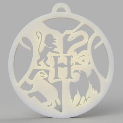 Christmas Spheres Harry Potter 3D print model_4